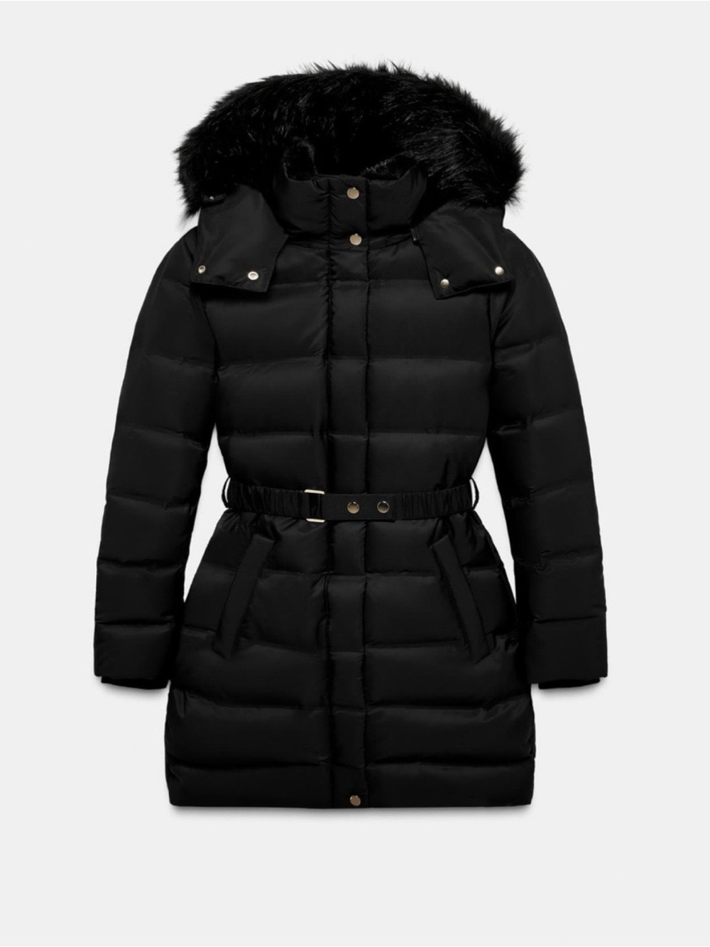 ZARA WATER REPELLENT
WINDPROOF PUFFER ANORAK HOODIE COAT SIZE EXTRA LARGE NWT